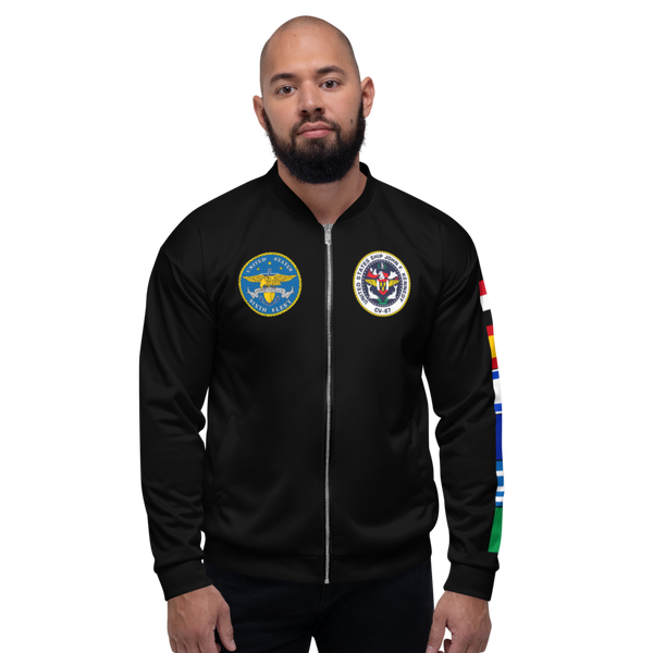 USS John F. Kennedy (CV-67) 1980-81 FP Cruise Jacket - Black