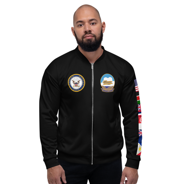 USS Kitty Hawk (CVA-63) 1973-74 FP Cruise Jacket - Black