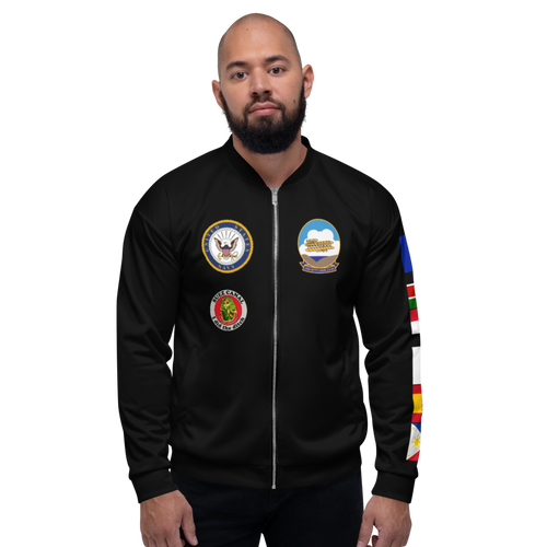 USS Kitty Hawk (CV-63) 1987 FP Cruise Jacket - Black