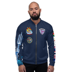 USS Midway (CV-41) 1987-88 FP Cruise Jacket - Shellback – front view, white
