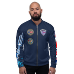 USS Midway (CV-41) 1990-91 FP Cruise Jacket - Shellback – front view, white