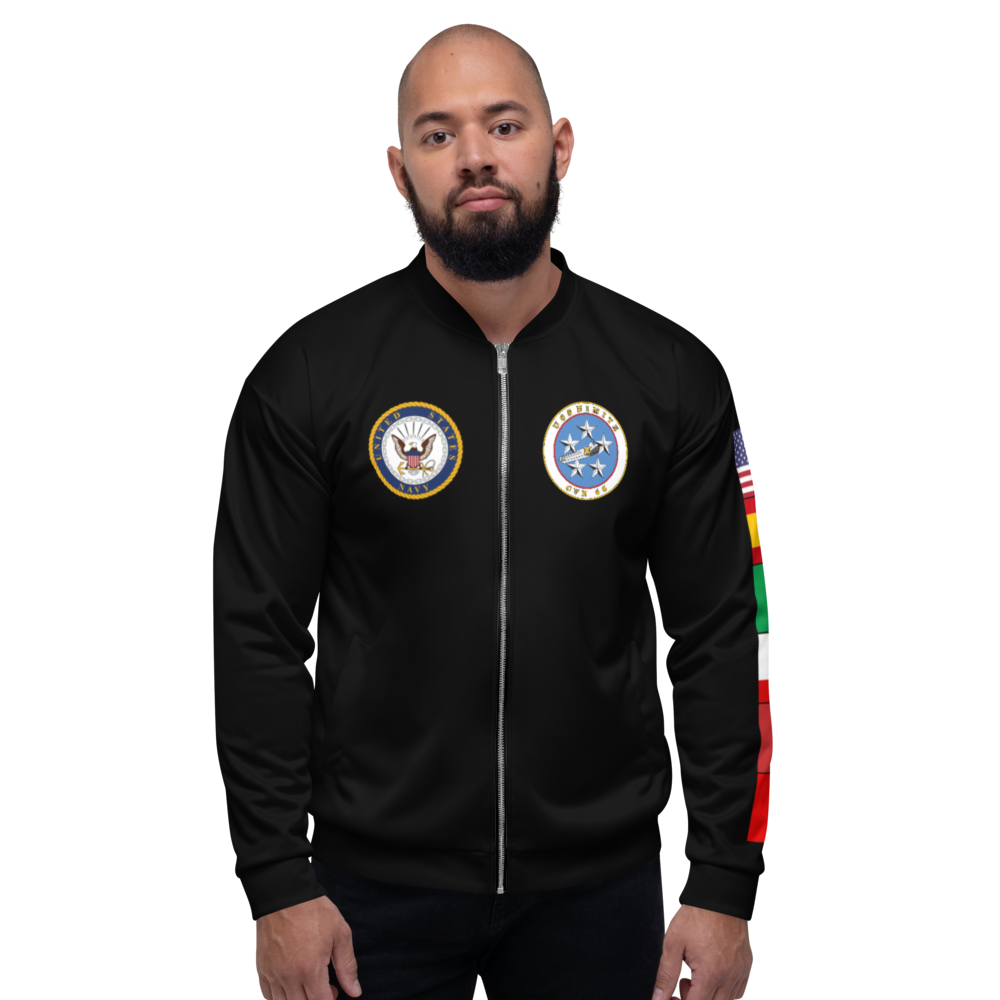 USS Nimitz (CVN-68) 1976-77 FP Cruise Jacket - Black