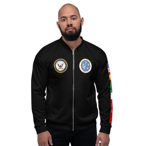 USS Nimitz (CVN-68) 1976-77 FP Cruise Jacket - Black