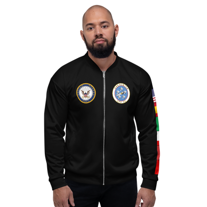 USS Nimitz (CVN-68) 1976-77 FP Cruise Jacket - Black