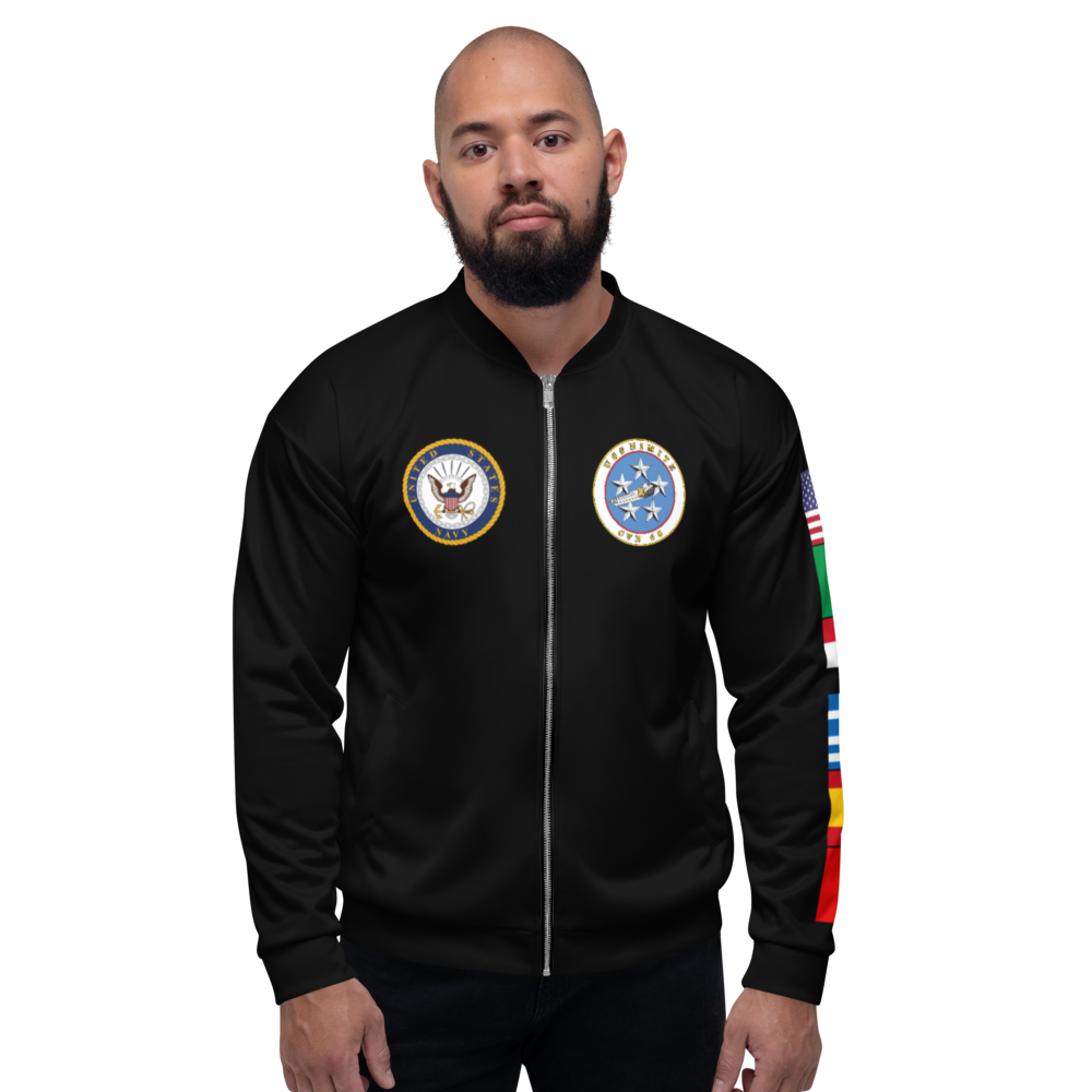 USS Nimitz (CVN-68) 1979-80 FP Cruise Jacket - Black