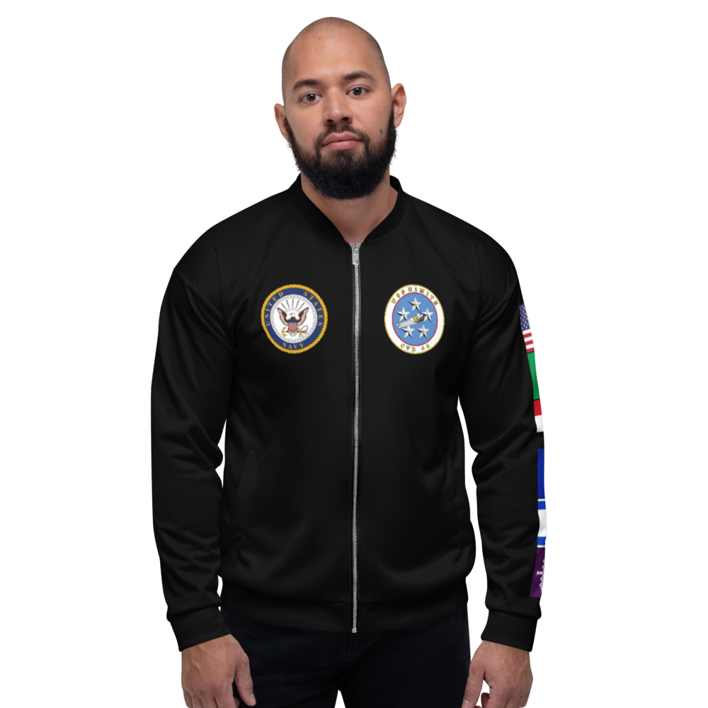 USS Nimitz (CVN-68) 1985 FP Cruise Jacket - Black