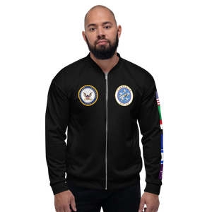 USS Nimitz (CVN-68) 1985 FP Cruise Jacket - Black