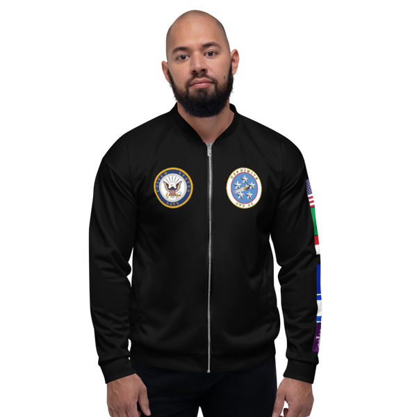 USS Nimitz (CVN-68) 1985 FP Cruise Jacket - Black