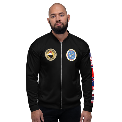 USS Nimitz (CVN-68) 1995-96 FP Cruise Jacket - Black