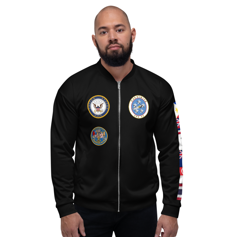 USS Nimitz (CVN-68) 1988-89 FP Cruise Jacket - Black