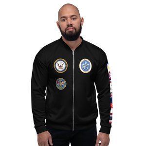 USS Nimitz (CVN-68) 1988-89 FP Cruise Jacket - Black