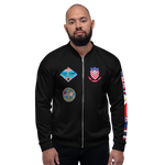 USS Ranger (CV-61) 1991 FP Cruise Jacket - Black – front view, white