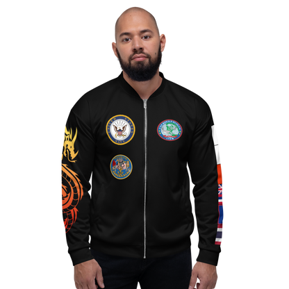 USS Ronald Reagan (CVN-76) 2011 FP Cruise Jacket - WestPac – front view, white
