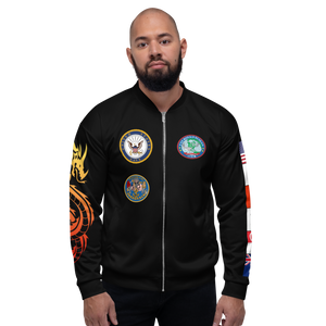 USS Ronald Reagan (CVN-76) 2017 FP Cruise Jacket - WestPac – front view, white