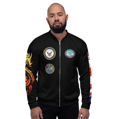 USS Ronald Reagan (CVN-76) 2017 FP Cruise Jacket - WestPac – front view, white