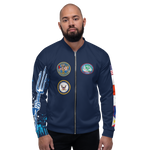 USS Ronald Reagan (CVN-76) 2018 FP Cruise Jacket - Shellback – front view, white