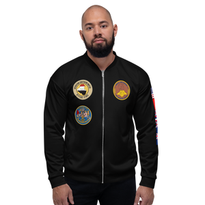 USS Abraham Lincoln (CVN-72) 1993 FP Cruise Jacket – front view, white