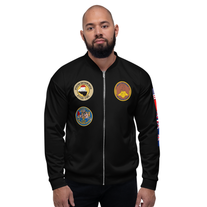 USS Abraham Lincoln (CVN-72) 1993 FP Cruise Jacket – front view, white