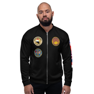 USS Abraham Lincoln (CVN-72) 1995 FP Cruise Jacket – front view, white