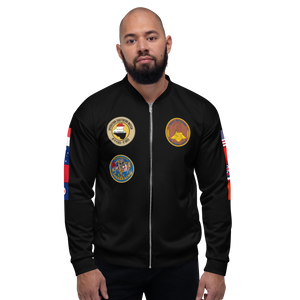 USS Abraham Lincoln (CVN-72) 1998 FP Cruise Jacket – front view, white