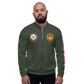 USS Abraham Lincoln (CVN-72) 2006 FP Cruise Jacket - Green – front view, white