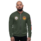 USS Abraham Lincoln (CVN-72) 2010-11 FP Cruise Jacket - Green – front view, white