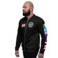 USS Harry S. Truman (CVN-75) 2002-03 FP Cruise Jacket - Black – left view, white