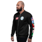 USS Enterprise (CVN-65) 2012 FP Cruise Jacket - Black – left view, white