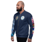 USS Enterprise (CVN-65) 1976-77 FP Cruise Jacket - Shellback – left view, white