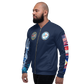 USS Enterprise (CVN-65) 1978 FP Cruise Jacket - Shellback – left view, white