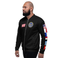 USS Harry S. Truman (CVN-75) 2010 FP Cruise Jacket - Black – left view, white