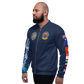USS Independence (CV-62) 1997 FP Cruise Jacket - Shellback – left view, white