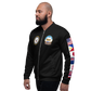USS Kitty Hawk (CVA-63) 1962-63 FP Cruise Jacket - Black – left view, white