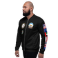 USS Kitty Hawk (CV-63) 1999 FP Cruise Jacket - Black – left view, white