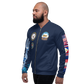 USS Kitty Hawk (CV-63) 1981 Cruise Jacket - Shellback – left view, white