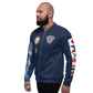 USS Midway (CV-41) 1984-85 FP Cruise Jacket - Shellback – left view, white