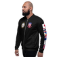 USS Ranger (CV-61) 1979 FP Cruise Jacket - Black – left view, white