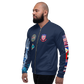USS Ranger (CV-61) 1991 FP Cruise Jacket - Shellback – left view, white