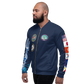 USS Ronald Reagan (CVN-76) 2018 FP Cruise Jacket - Shellback – left view, white