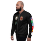 USS Saratoga (CVA-60) 1966 FP Cruise Jacket - Black – left view, white