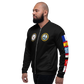 USS Theodore Roosevelt (CVN-71) 1999 FP Cruise Jacket - Black – left view, white