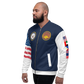 USS Abraham Lincoln (CVN-72) 1991 FP Cruise Jacket - All American – left view, white