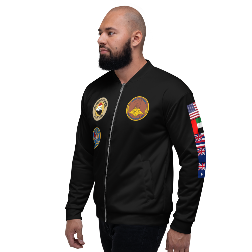 USS Abraham Lincoln (CVN-72) 1993 FP Cruise Jacket – left view, white