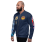 USS Abraham Lincoln (CVN-72) 1993 FP Cruise Jacket - Shellback – left view, white