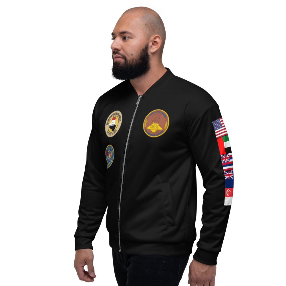 USS Abraham Lincoln (CVN-72) 1995 FP Cruise Jacket – left view, white