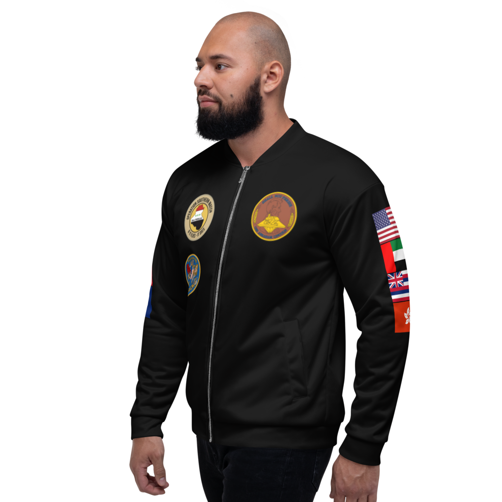 USS Abraham Lincoln (CVN-72) 1998 FP Cruise Jacket – left view, white