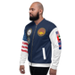 USS Abraham Lincoln (CVN-72) 2000-01 FP Cruise Jacket - All American – left view, white