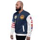 USS Abraham Lincoln (CVN-72) 2002-03 FP Cruise Jacket - All American – left view, white