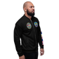 USS Coral Sea (CVA-43) 1969-70 FP Cruise Jacket - Black – right view, white