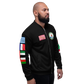 USS George H.W. Bush (CVN-77) 2014 FP Cruise Jacket - Black – right view, white